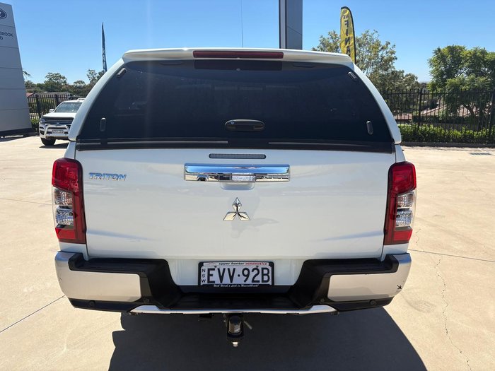 2022 Mitsubishi Triton GLS MR MY22 4X4 Dual Range White