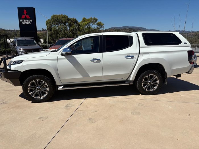 2022 Mitsubishi Triton GLS MR MY22 4X4 Dual Range White