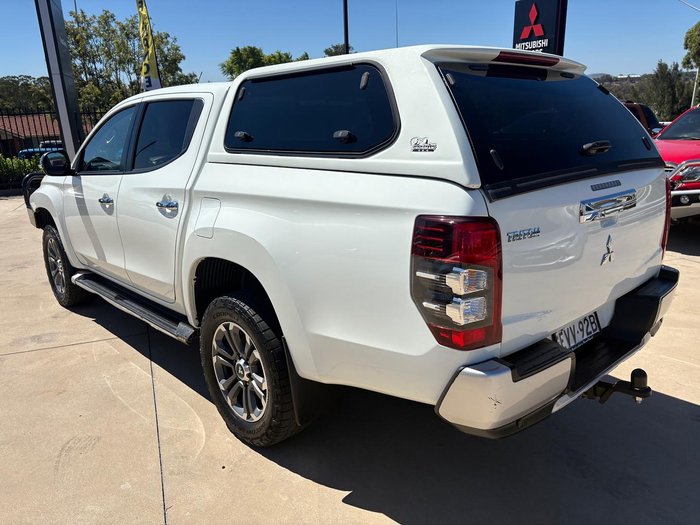 2022 Mitsubishi Triton GLS MR MY22 4X4 Dual Range White