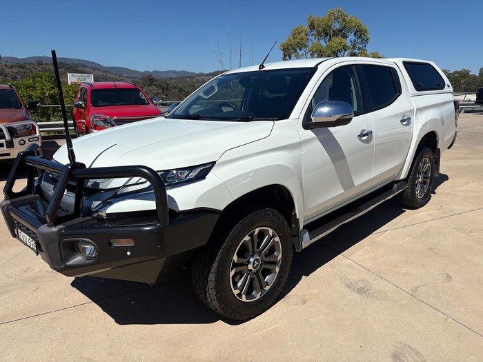 2022 Mitsubishi Triton GLS MR MY22 4X4 Dual Range White
