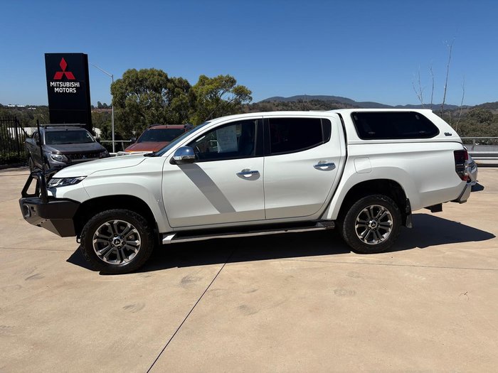 2022 Mitsubishi Triton GLS MR MY22 4X4 Dual Range White