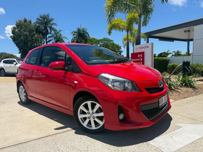 2014 Toyota Yaris ZR NCP131R Cherry