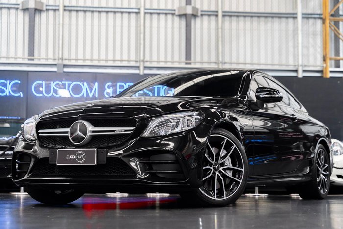 2021 Mercedes-Benz C-Class C43 AMG C205 Four Wheel Drive Obsidian Black