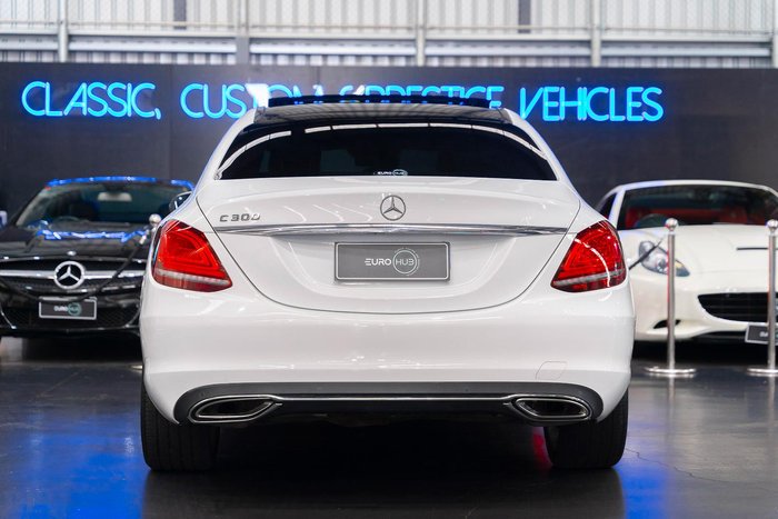 2018 Mercedes-Benz C-Class C300 W205 Polar White