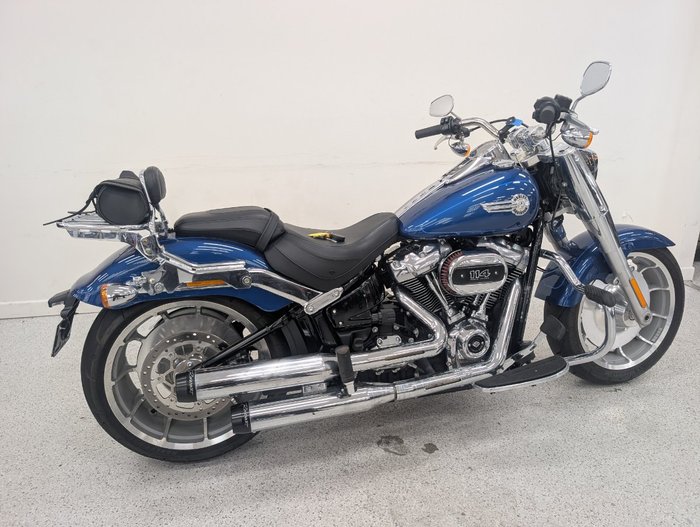 2022 Harley-davidson FLFBS FAT BOY S (114) Blue