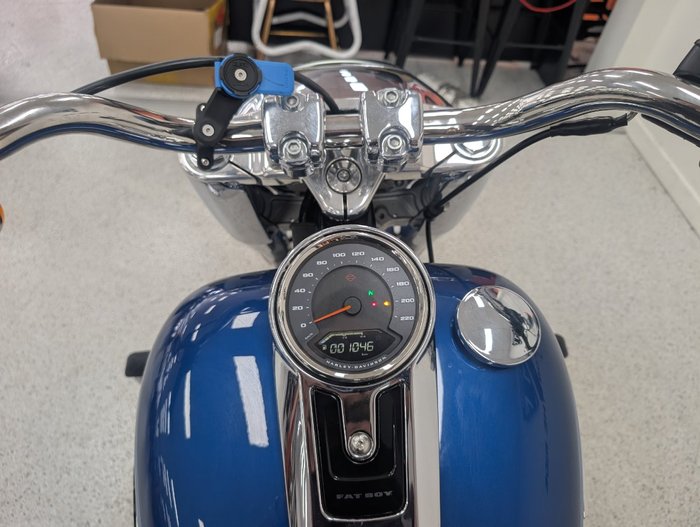 2022 Harley-davidson FLFBS FAT BOY S (114) Blue