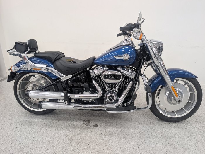 2022 Harley-davidson FLFBS FAT BOY S (114) Blue