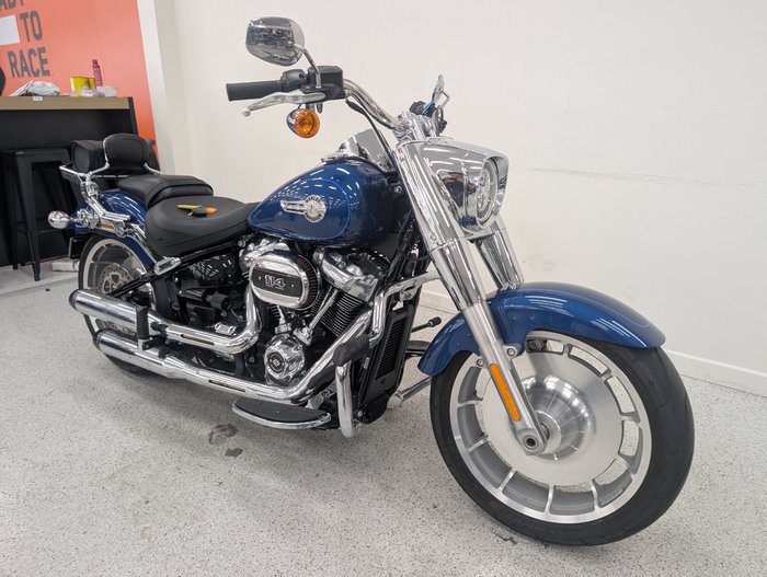 2022 Harley-davidson FLFBS FAT BOY S (114) Blue