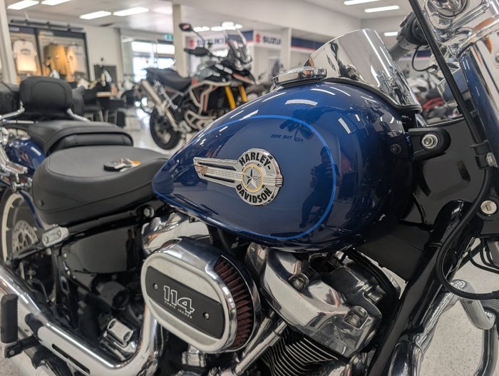 2022 Harley-davidson FLFBS FAT BOY S (114) Blue