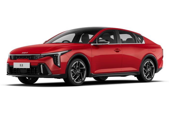 2025 Kia K4 GT-Line CL4m MY25 Fiery Red (R4R)