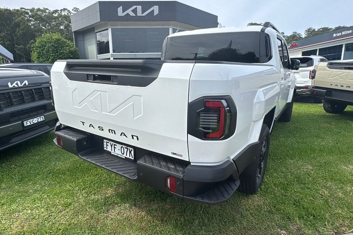 2025 Kia Tasman X-Line TK MY26 4X4 Dual Range Clear White (UD)
