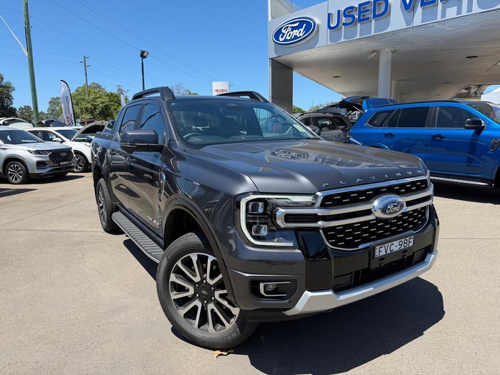 2025 Ford Ranger Platinum MY25.25 4X4 Dual Range Meteor Grey