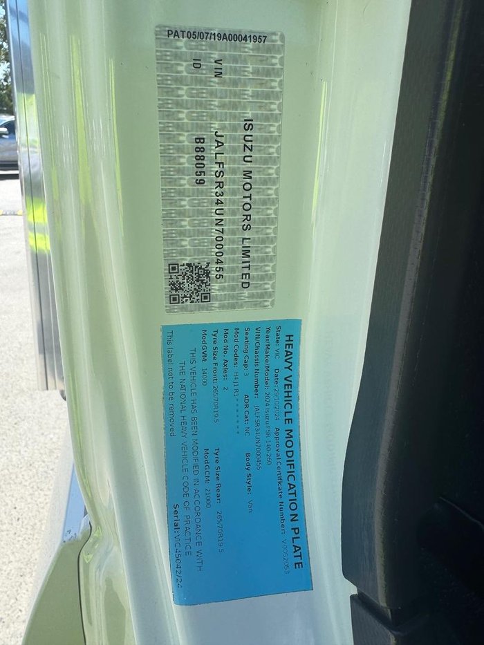 2024 Isuzu Fsr 140/120-260 Pantec FSR 140/260 AUTO