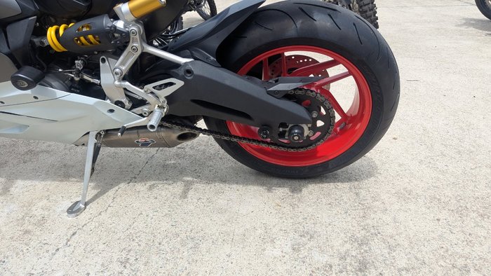 2014 DUCATI 899 PANIGALE White