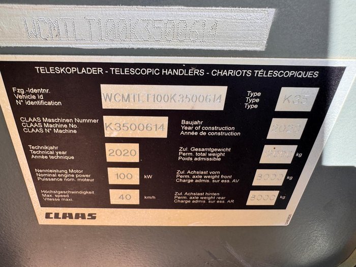 2020 CLAAS Scorpion 746