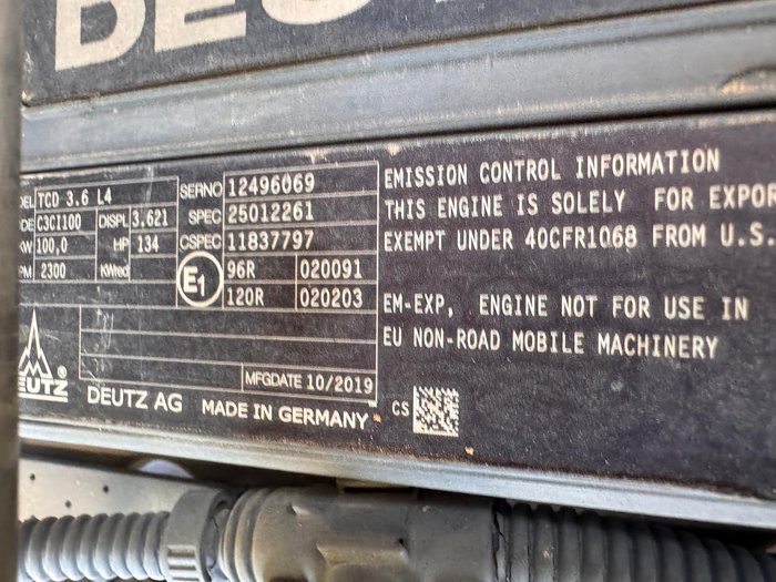 2020 CLAAS Scorpion 746