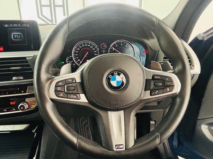 2018 BMW X4 xDrive30i M Sport G02 4X4 Constant Phytonic Blue