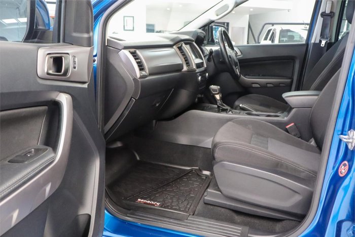 2018 Ford Ranger XLT PX MkIII MY19 4X4 Dual Range Lightning Blue