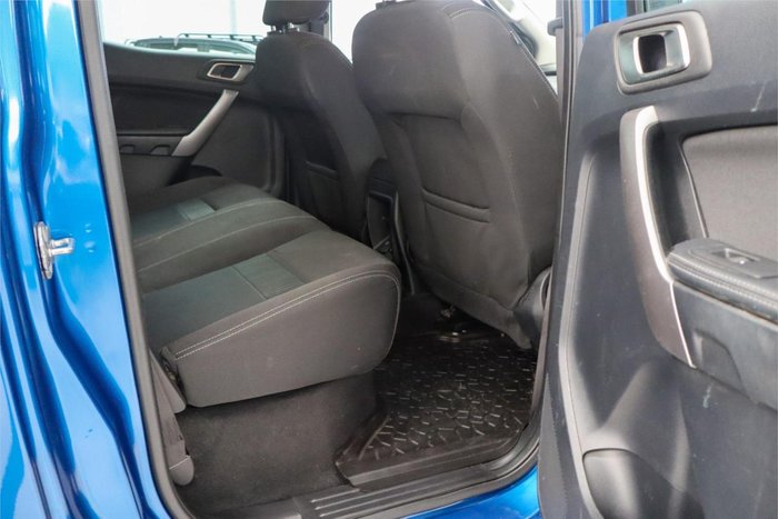 2018 Ford Ranger XLT PX MkIII MY19 4X4 Dual Range Lightning Blue