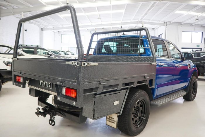 2018 Ford Ranger XLT PX MkIII MY19 4X4 Dual Range Lightning Blue