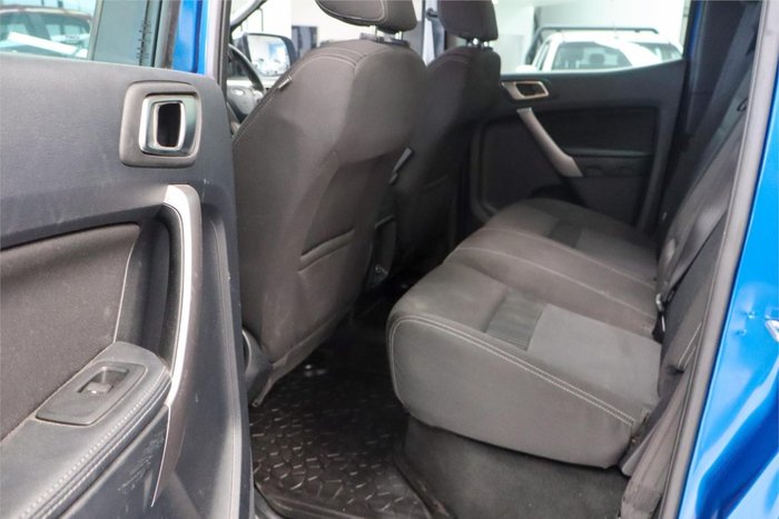 2018 Ford Ranger XLT PX MkIII MY19 4X4 Dual Range Lightning Blue