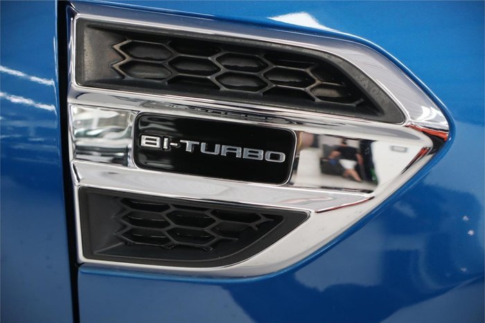 2018 Ford Ranger XLT PX MkIII MY19 4X4 Dual Range Lightning Blue