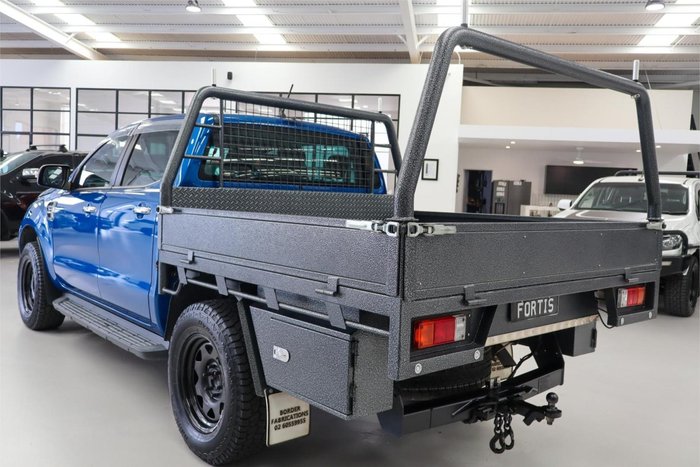 2018 Ford Ranger XLT PX MkIII MY19 4X4 Dual Range Lightning Blue