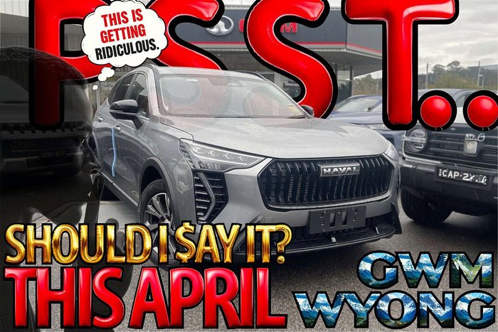 2025 GWM Haval Jolion Lux A01 Ayers Grey (AG01)