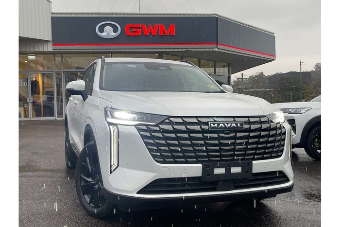 2025 GWM Haval H6 Lux PHEV B01 Hamilton White (9C01)