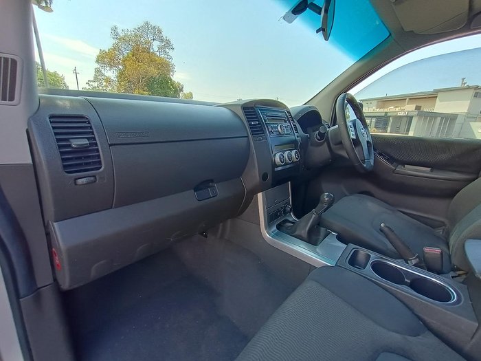 2010 Nissan Navara ST-X D40 MY10 4X4 Dual Range Brilliant Silver