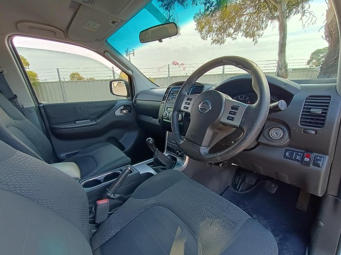 2010 Nissan Navara ST-X D40 MY10 4X4 Dual Range Brilliant Silver