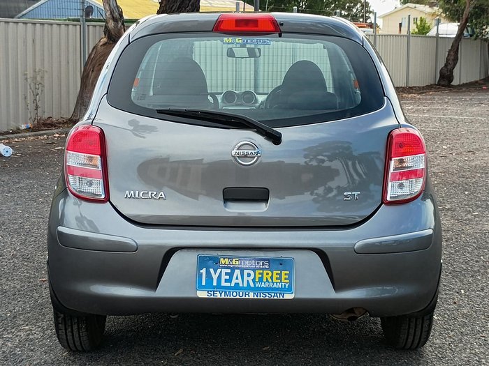 2012 Nissan Micra ST K13 yokohama grey