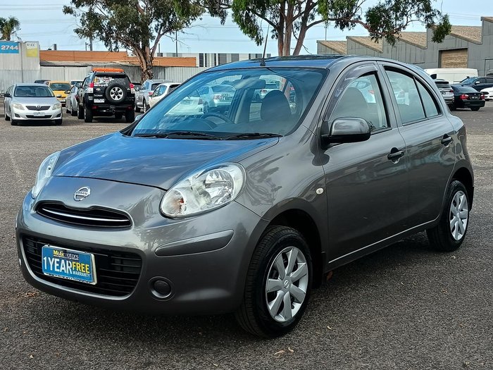 2012 Nissan Micra ST K13 yokohama grey