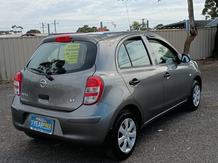 2012 Nissan Micra ST K13 yokohama grey