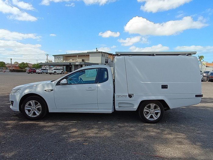 2015 Ford Falcon Ute XR6 FG X Winter White