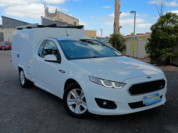2015 Ford Falcon Ute XR6 FG X Winter White