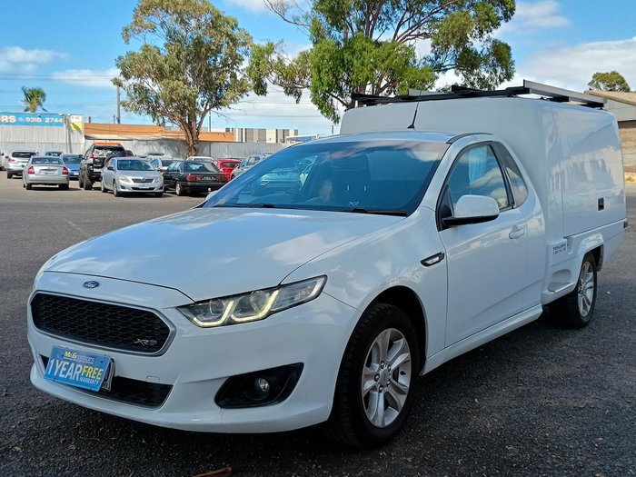 2015 Ford Falcon Ute XR6 FG X Winter White