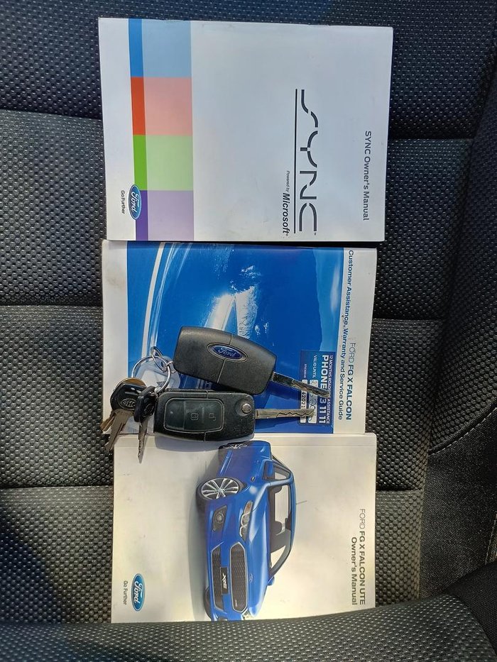 2015 Ford Falcon Ute XR6 FG X Winter White