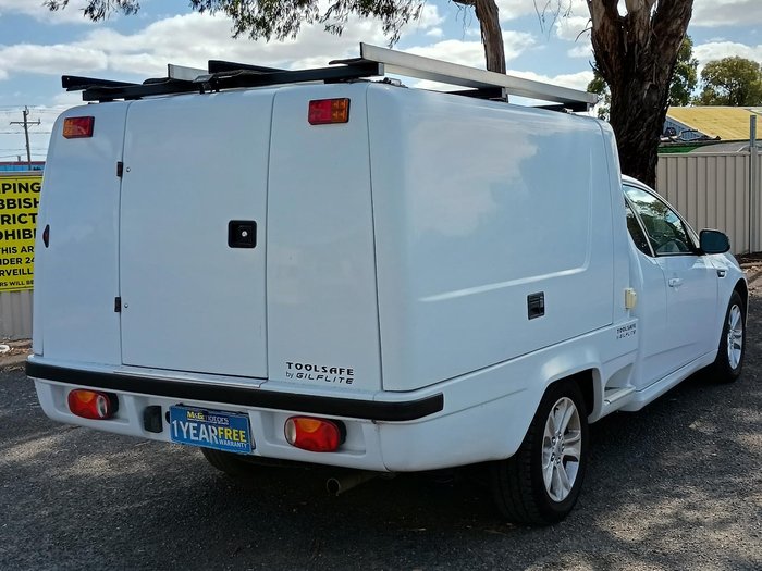 2015 Ford Falcon Ute XR6 FG X Winter White