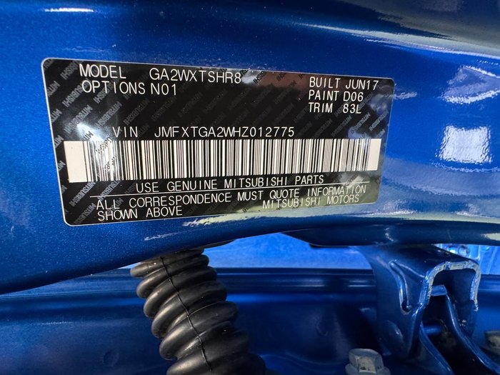 2017 Mitsubishi ASX LS