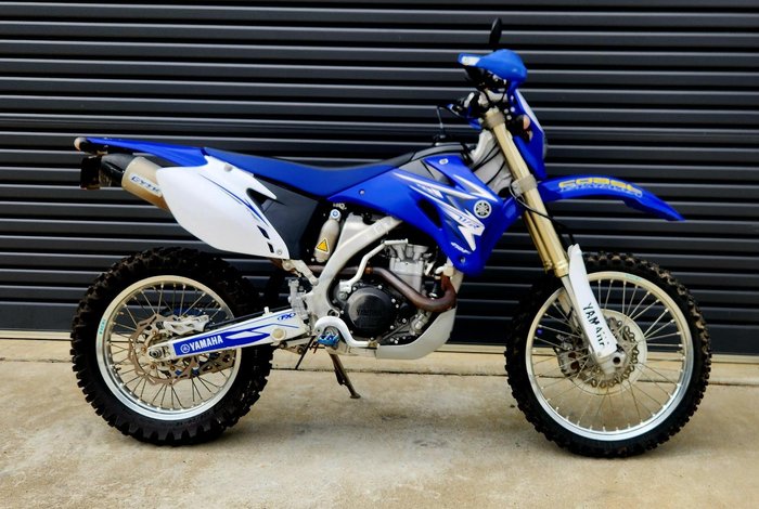 2009 Yamaha WR450F WR Blue