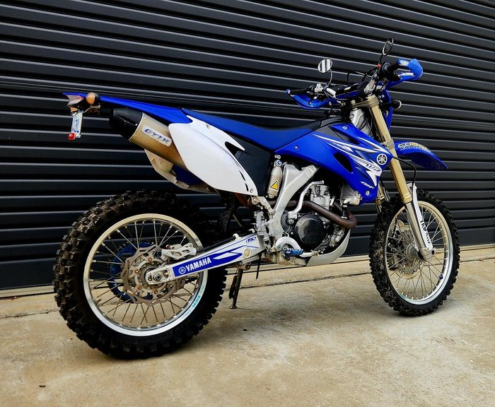 2009 Yamaha WR450F WR Blue
