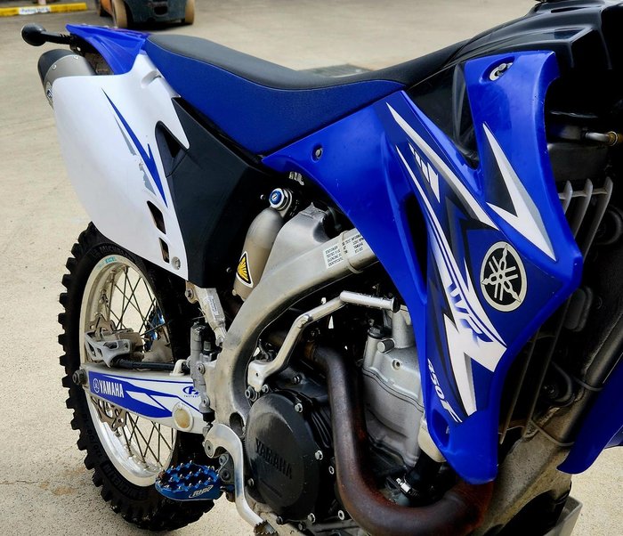 2009 Yamaha WR450F WR Blue