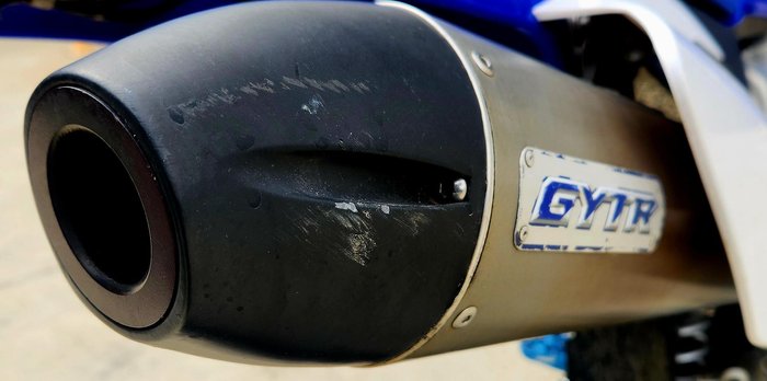 2009 Yamaha WR450F WR Blue