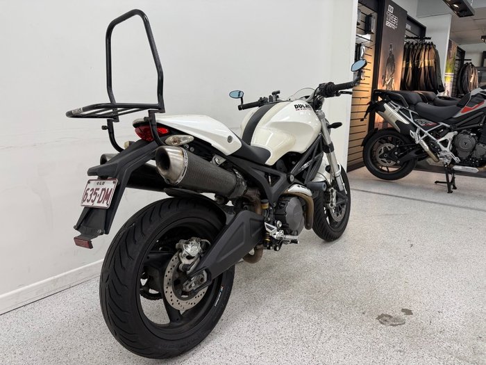 2008 DUCATI MONSTER 696 White