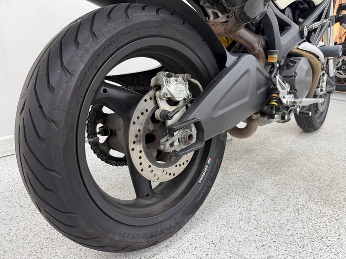 2008 DUCATI MONSTER 696 White