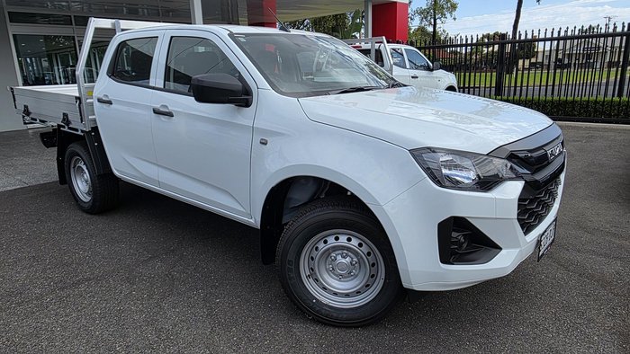 2025 Isuzu D-MAX SX High Ride MY25.5 4x2 Mineral White