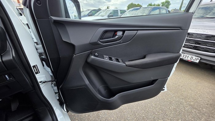 2025 Isuzu D-MAX SX High Ride MY25.5 4x2 Mineral White