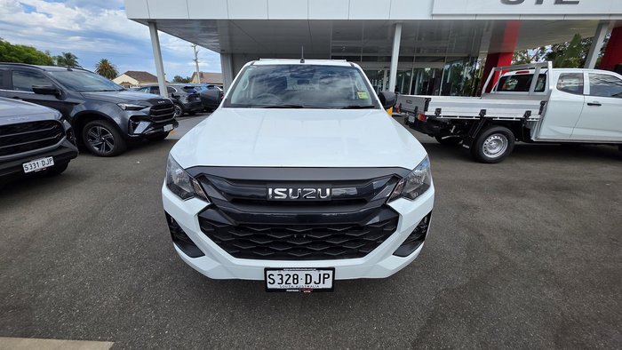2025 Isuzu D-MAX SX High Ride MY25.5 4x2 Mineral White
