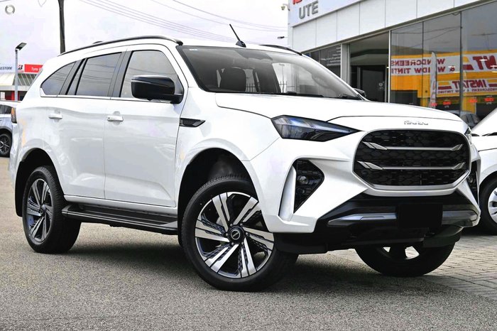 2025 Isuzu MU-X LS-T MY25.5 4X4 Dual Range Moonstone White